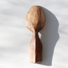 Wooden Spoon, small scoop serving spoon, hand carved from black birch