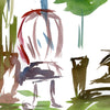 Watercolor plein air painting, entitled, 