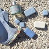 French pump soap, sea salt, natural scent