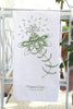 Botanical Bursting Flower Tea Towel